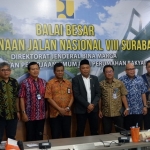 Anggota Komisi V DPR RI Syafiuddin saat kunjungan ke BBPJN VIII.