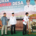 Bupati Madiun Ahmad Dawami membuka acara Bursa Inovasi Desa yang dihadiri 600 undangan kepala desa. 