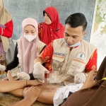 PSBB bekerja sama dengan JCP kembali melakukan aksi sosial sunatan massal di Desa Waru Barat, Kecamatan Waru, Kabupaten Pamekasan, Madura, Sabtu (18/6/2022).