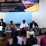 Proses seleksi mahasiswa Universitas Biladus Syam Suriah.