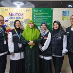 Khofifah Indar Parawansa saat berkunjung ke KKHI atau Klinik Kesehatan Haji Indonesia di Mekkah.
