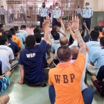 Sosialisasi Standar Penilaian Pembinaan Narapidana (SPPN) kepada para Warga Binaan Pemasyarakatan (WBP) Lapas Narkotika Kelas IIA Pamekasan.