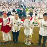 Khofifah menghadiri deklarasi Jaringan Kiai Santri Nasional (JKSN) Wilayah Jawa Tengah. foto: ist