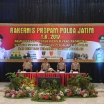 ?Suasana pembukaan Rakernis Bidpropam tahun 2017. foto: anastasia