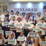 FP2 Jatim saat mendeklarasikan dukungan kepada Anies Rasyid Baswedan sebagai calon presiden pada Pemilu 2024.