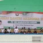 Apel dan Doa Bersama di Peringatan Hari Santri 2020 PCNU Kabupaten Kediri. foto: ist.