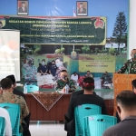 Kodim 0827/Sumenep melaksanakan Komunikasi Sosial (Komsos) dengan komponen bangsa (Pembinaan Komunitas) di aula kodim setempat. (foto: ist)