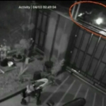 Aksi pelaku yang terekam CCTV. (foto: ist)