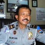 KBO Satlantas Polres Lamongan, Iptu M Ikhsan. foto: nurqomar/ BANGSAONLINE