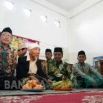 Tampak para petinggi PPP di antaranya Menag Lukman Hakim Saifuddin, KH Maimun Zubair, dan Romahurmuziy. foto: rony suhartomo