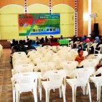 Suasana seminar dalang rangka HUT Staipana. Tampak banyak kursi yang kosong.