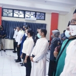 Suasana pelantikan PPS di tengah Pandemi Covid-19.  foto: ist.