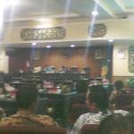 Suasana rapat paripura reses ke III DPRD Sumenep. foto: RAHMATULLAH/ BANGSAONLINE