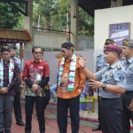 Anggota Ombudsman RI, Johanes Widjiantoro, saat berkunjung ke Rutan Trenggalek.