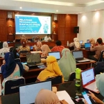 Pelaku UMKM Tuban mendapatkan pembekalan pelatihan pemasaran online berbasis E-Katalog yang ada di LPSE milik Pemkab Tuban, Senin (10/10/2022).