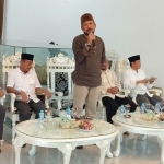 Bupati Ipong  saat memberikan sambutan.