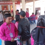 Suasana Pilkades di salah satu wilayah Kabupaten Pasuruan.