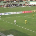 Pertandingan Persibo vs Inter Pemuda Kediri.