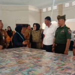 Bazar buku murah yang digelar Dispersip Tuban.