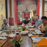 Latifah Shohib, bersama Abah Gun, Golkar dan Gerindra Konsolidasi Politik di Hotel Regent