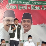 Gus Ipul saat di acara launching posko pemenangan yang didirikan BM 99. (foto: ist)