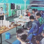 Suasana sarasehan bersama wartawan di aula KPP Pratama Tuban, Kamis (23/5).