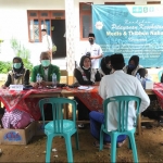 Suasana PCNU Sumenep saat menggelar pertemuan rutin bulanan.