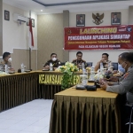 Suasana launching aplikasi Simantap di Kejari Nganjuk. Foto: Ist