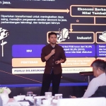 Wagub Jatim, Emil Dardak menjadi narasumber pada Mandiri Group Board Forum Quarter 4 di The Tribrata Dhamawangsa, Jakarta, Kamis (13/2). foto: ist