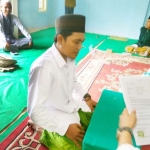 Mohamad Wildan Firdaus saat dihadirkan di PCNU Pamekasan.