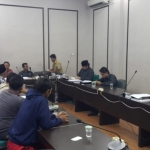 Warga Desa Pacarkeling, Kecamatan Kejayan saat hearing dengan Komisi I DPRD Pasuruan.