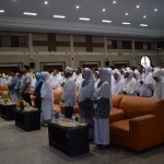 Suasana pembukaan bimbingan manasik haji di Tuban. 