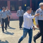 Slamet Aryadi saat mengecek Lapas Kelas IIA Pamekasan.