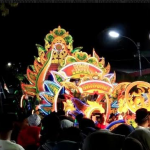 salah satu peserta parade takbir keliling tahun kemarin. (Foto : ist)