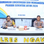 Kapolres Ngawi saat membuka acara.