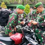 Dalam sidak tersebut anggota Staf Intel bersama dengan Subdenpom V/2-3 Lamongan dan Provos melakukan pemeriksaan kendaraan meliputi kondisi fisik kendaraan.