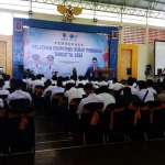 Suasana pelatihan kompetensi buruh tembakau yang digelar di Politeknik Negeri Jember.