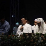 Pj. Bupati Pamekasan Masrukin saat memberikan sambutan.