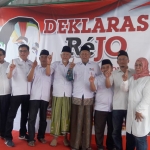 Deklarasi DPC Rejo Gresik di kediaman mantan Bupati Gresik KH. Robbach Ma