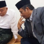 Prof Dr Mahfud MD saat silaturahim ke Prof Dr KH Asep Saifuddin Chalim, MA, di Pondok Pesantren Amanatul Ummah Jalan Siwalankerto Utara Surabaya pada 2 Juli 2018. Foto: M Mas