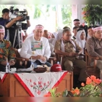 Bupati Nganjuk, bersama Pimpinan DPRD saat menerima kunjungan roadshow KPK bertempat di pendopo Kabupaten Nganjuk. foto: BAMBANG/ BANGSAONLINE