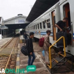 Stasiun Jombang. foto: RONY S/ BANGSAONLINE