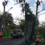 Pemasangan westpex bagian dari pemeliharaan kabel yang dilakukan PLN secara berkala.