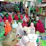 Ketua Tim Pemenangan Niat DPC PPP Gresik Mukhamad Yunus saat memompa semangat kader. foto: ist.