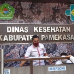 Suasana Kantor Dinas Kesehatan Kabupaten Pamekasan.