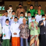 Apel Hari Santri Nasional 2021 di lapangan Nagara Bhakti depan Mandhapa Agung Ronggosukowati Pamekasan. 