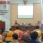 Sosialiasi program Puspa Jatim di Tuban.