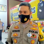 Kapolres Blitar Kota, AKBP Leonard M Sinambela.