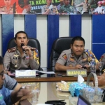 Kapolres Bojonegoro, AKPB Ary Fadli, saat kegiatan Analisa dan Evaliasi (Anev) Kamtibmas Tahun 2018.