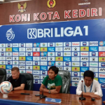 Konferensi pers Persebaya usai laga kontra Persik Kediri (dok RRI)